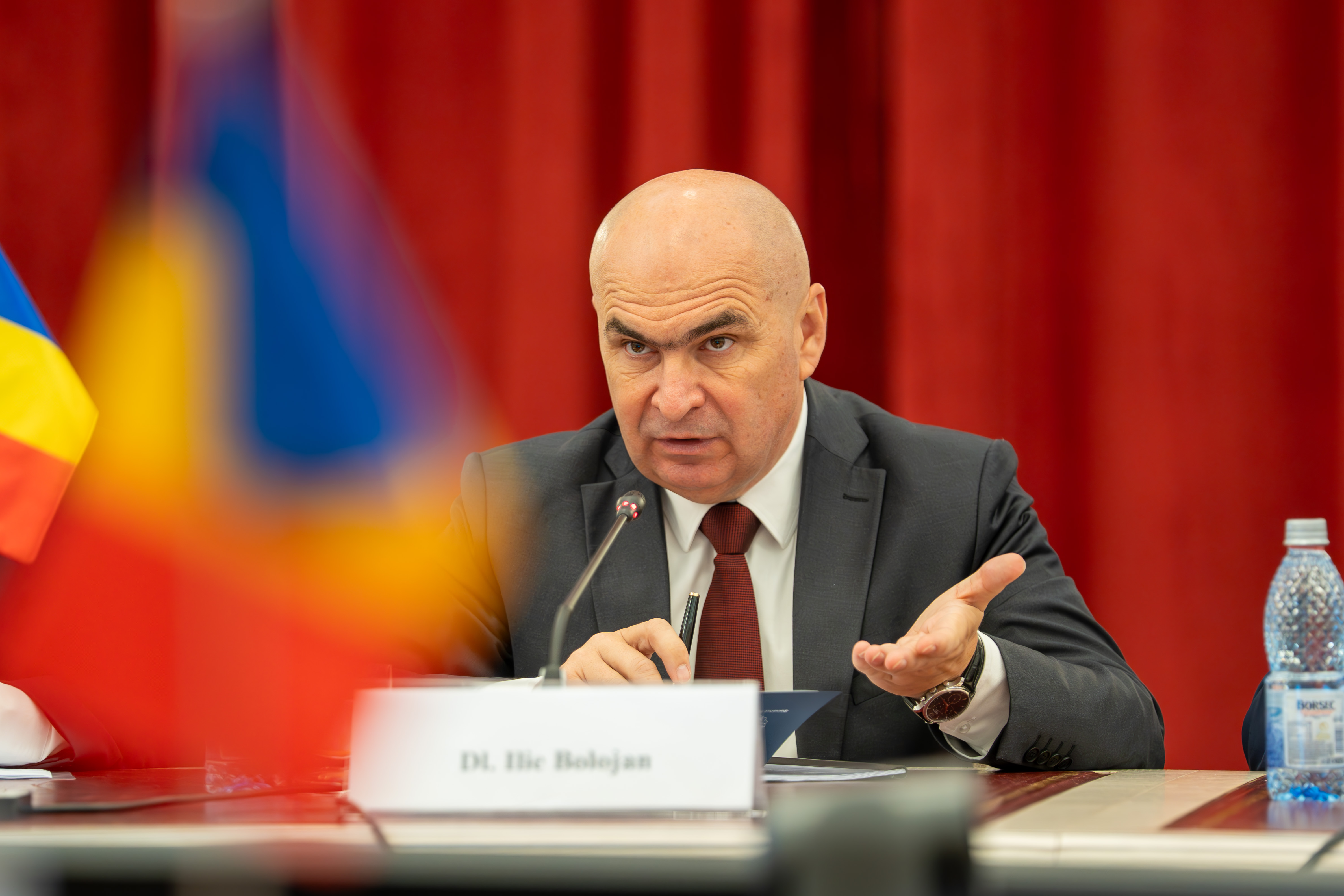 Întrevederea președintelui Senatului, Ilie Bolojan, cu delegația Comisiei de politică externă și integrare europeană din Parlamentul Republicii Moldova 